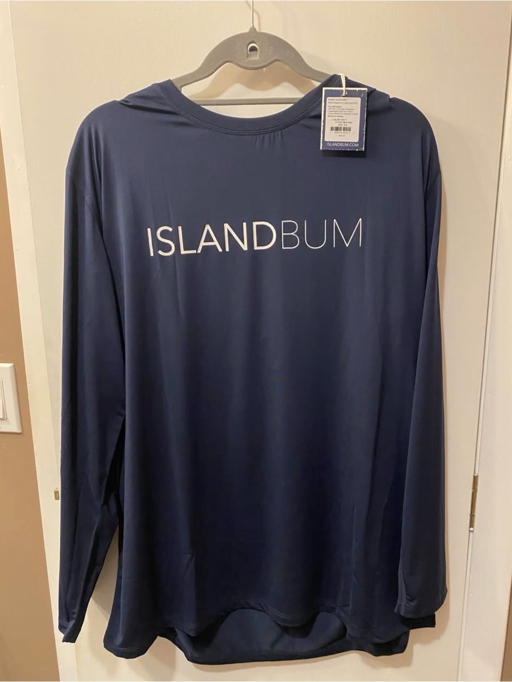 Signature Navy Long Sleeve Performance Shirt